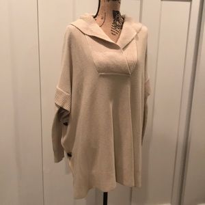 Cream RD Style poncho sweater in Med. (Stitchfix)